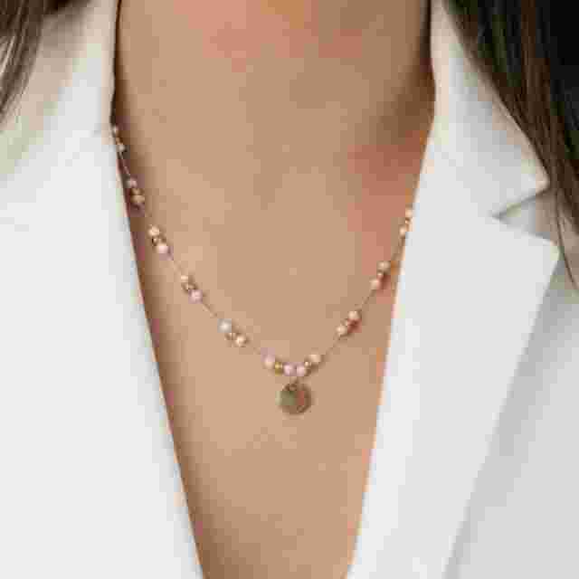 Collier perles 