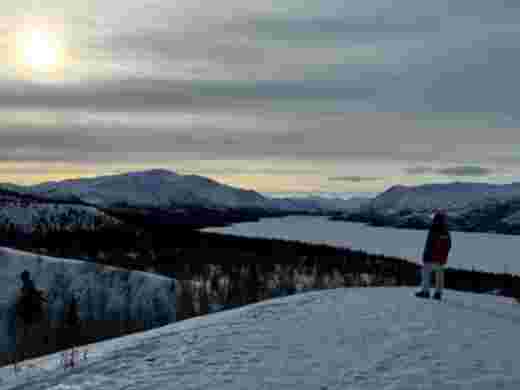 Lac gelé whitehorse