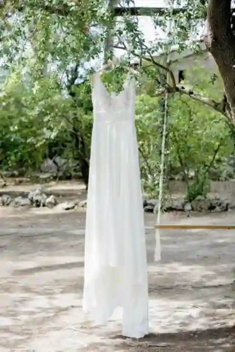 robe de mariée domaine de La Grangette